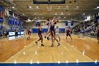 MBBall vs Emerson  Wheaton College Men's Basketball vs Emerson College is the first round of the NEWMAC Basketball Championships. - Photo By: KEITH NORDSTROM : Wheaton, basketball, NEWMAC MBBall2024